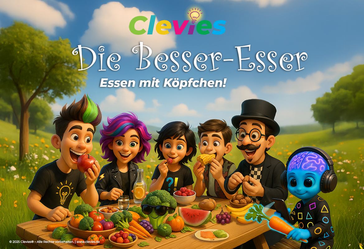 Clevies machen Picknick im Grünen